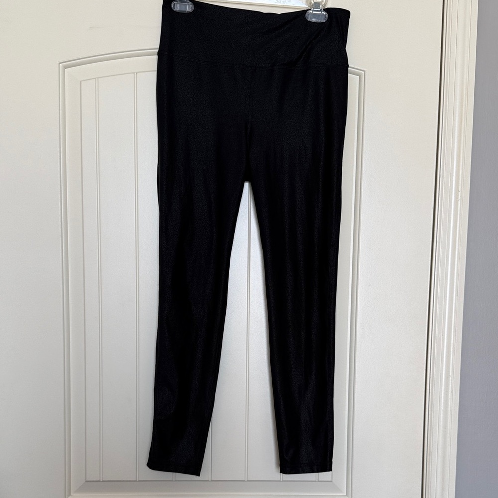 Mono B Black High-Waist Leggings